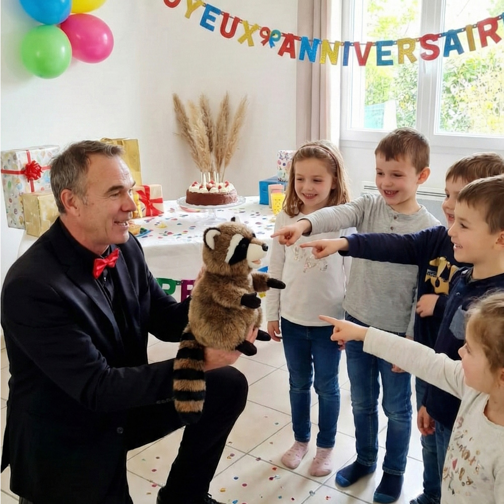 Magicien anniversaire enfants